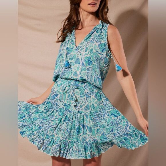 Poupette St. Barth Dresses & Skirts - Poupette St. Barth Clara Sleeveless Mini Dress, Revolve, NWT, Size M